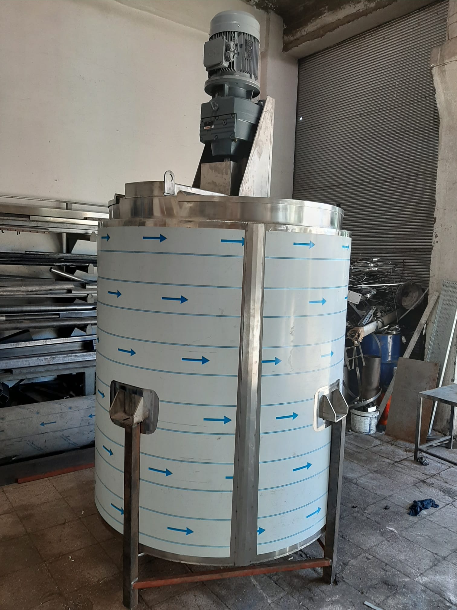 Paslanmaz Basınçlı Tank